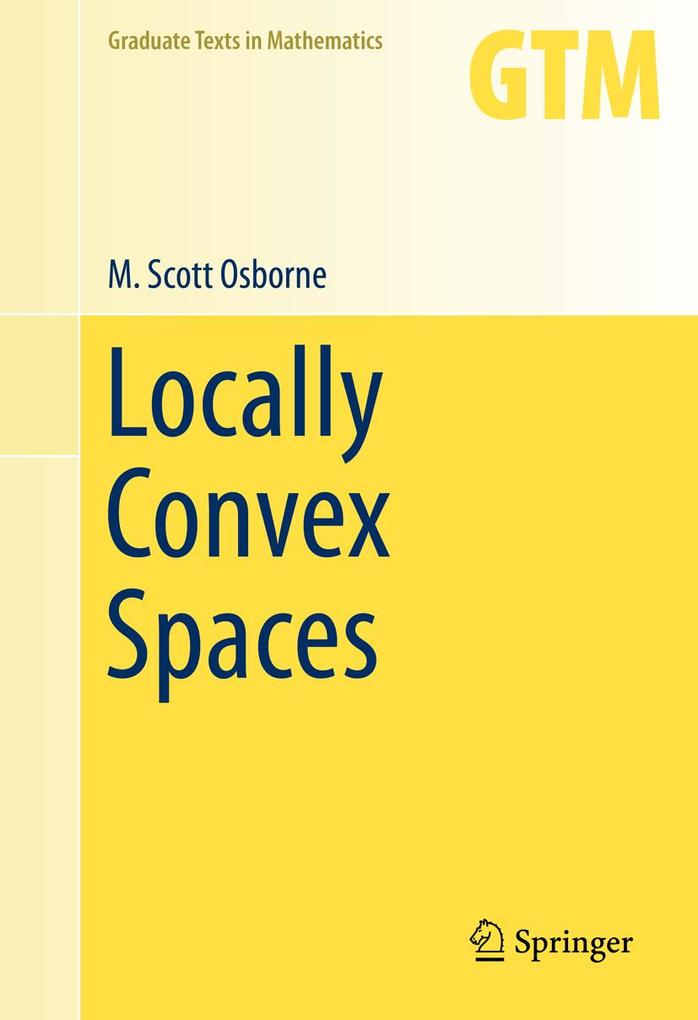 Produktbild: Locally Convex Spaces | M. Scott Osborne