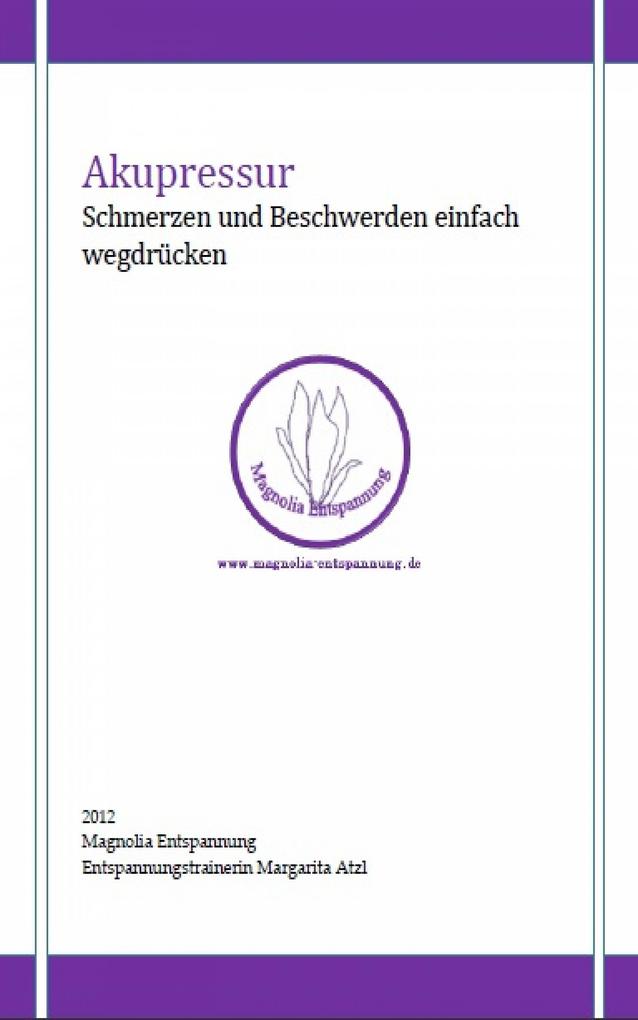 Produktbild: Akupressur | Margarita Atzl