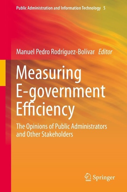 Produktbild: Measuring E-government Efficiency