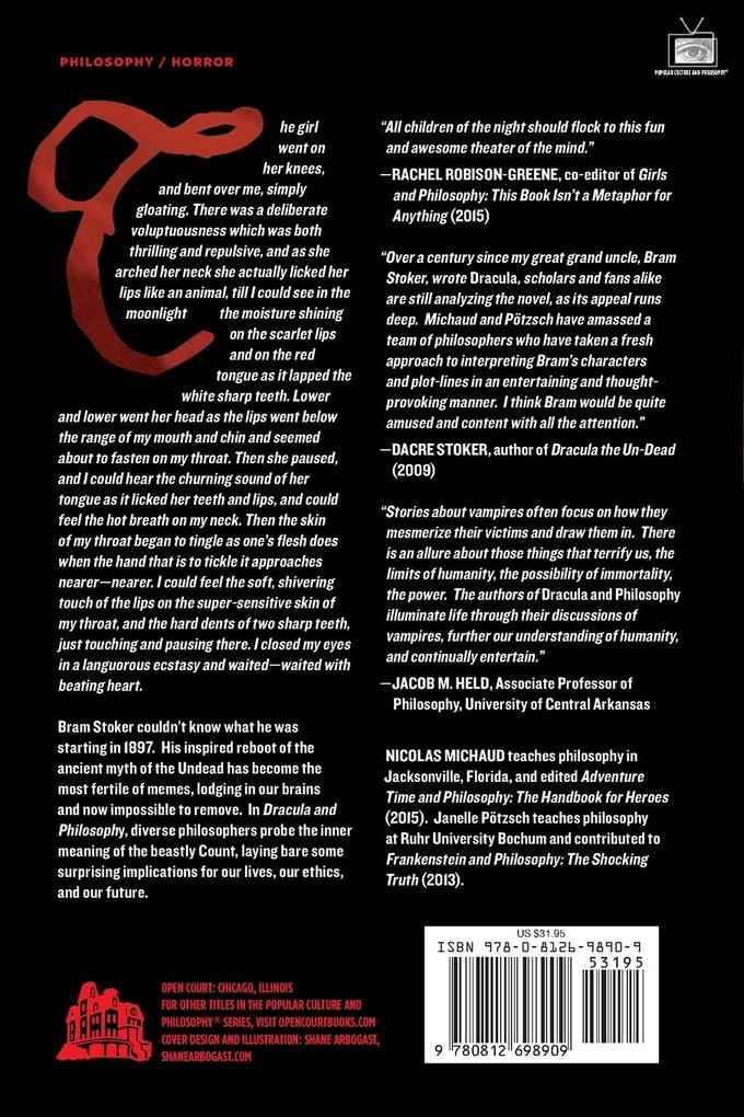 Weitere Ansicht: Dracula and Philosophy