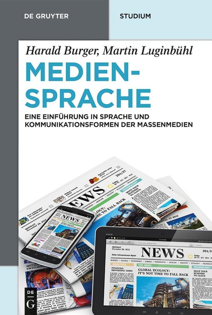 Produktbild: Mediensprache | Harald Burger, Martin Luginbühl