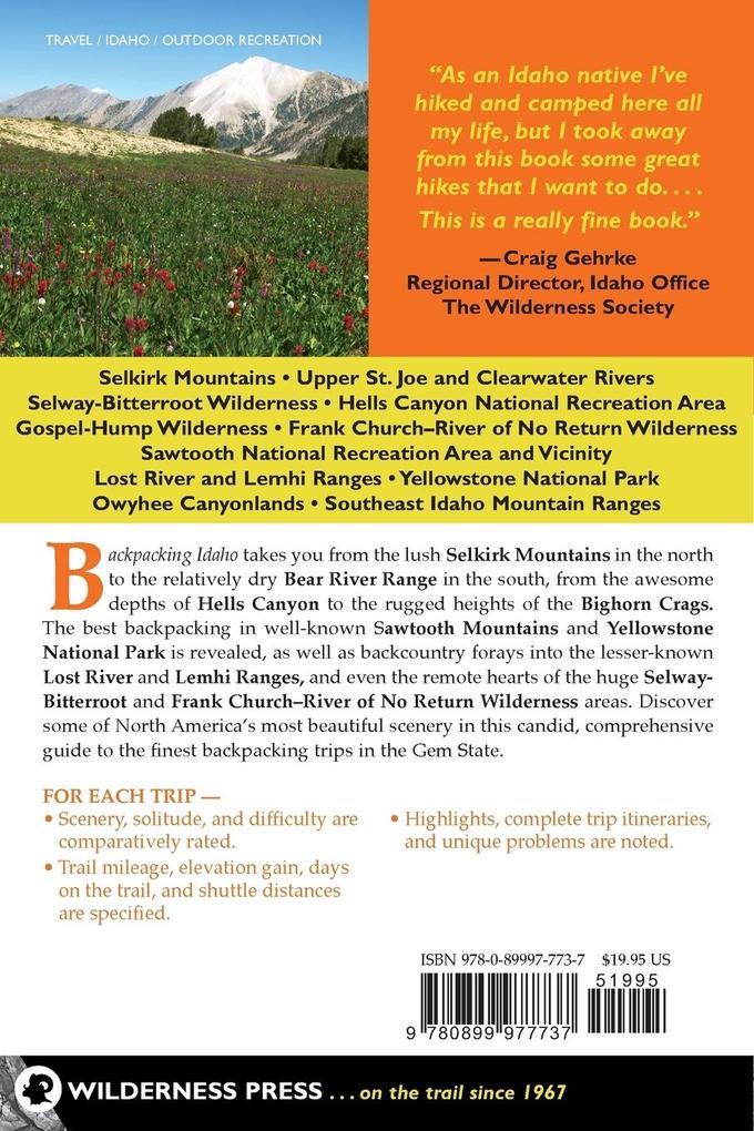 Weitere Ansicht: Backpacking Idaho | Douglas Lorain
