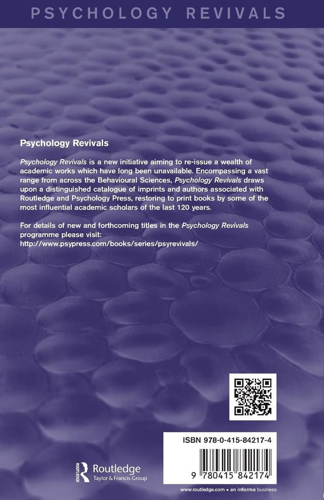 Weitere Ansicht: Crime and Personality (Psychology Revivals) | H. J. Eysenck