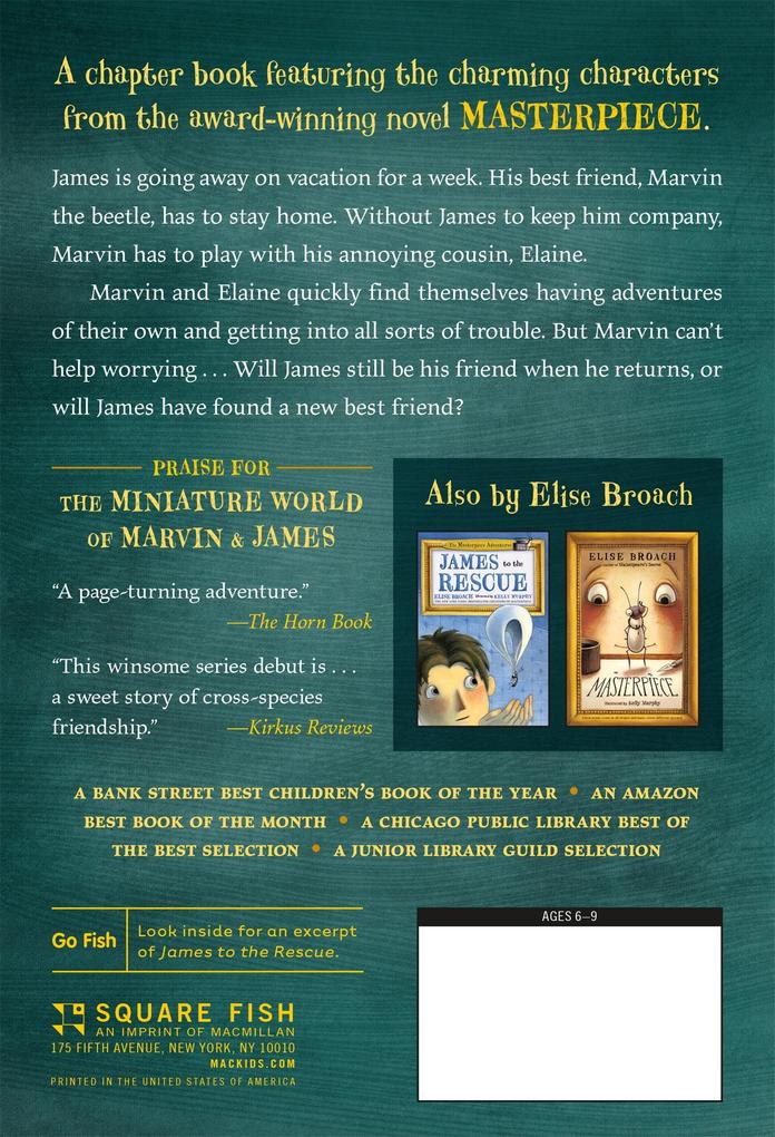 Weitere Ansicht: The Miniature World of Marvin & James | Elise Broach