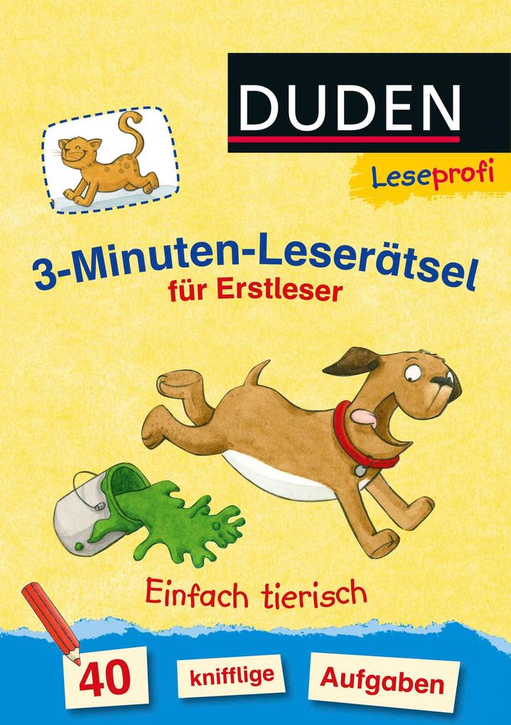 Produktbild: Leseprofi - 3-Minuten-Leserätsel für Erstleser: Einfach tierisch | Susanna Moll, Sophia Marzolff