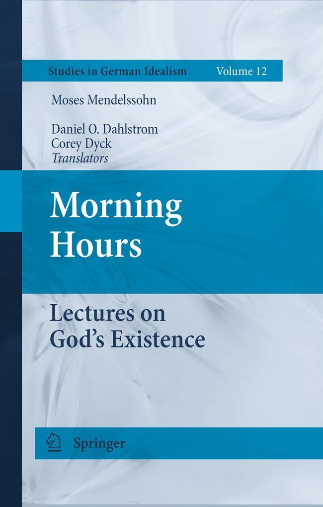 Produktbild: Morning Hours | Moses Mendelssohn