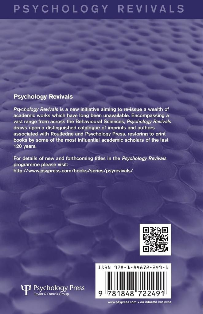 Weitere Ansicht: The Psychology of Infancy | Victoria Hazlitt