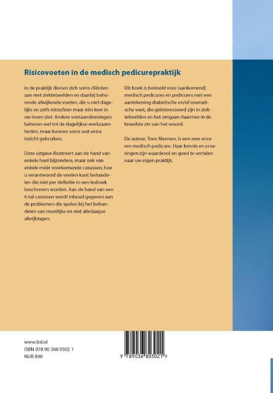 Weitere Ansicht: Risicovoeten in de medisch pedicurepraktijk | Toos Mennen