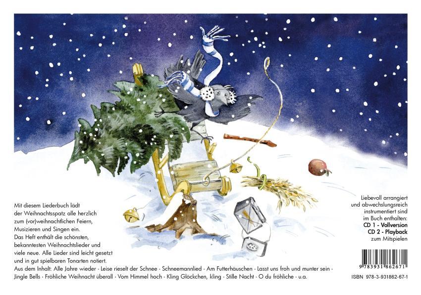 Weitere Ansicht: Der Weihnachtsspatz | Karin Schuh, Iso Richter