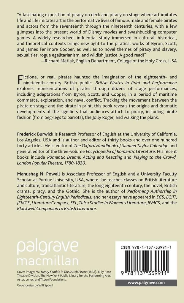 Weitere Ansicht: British Pirates in Print and Performance | M. Powell