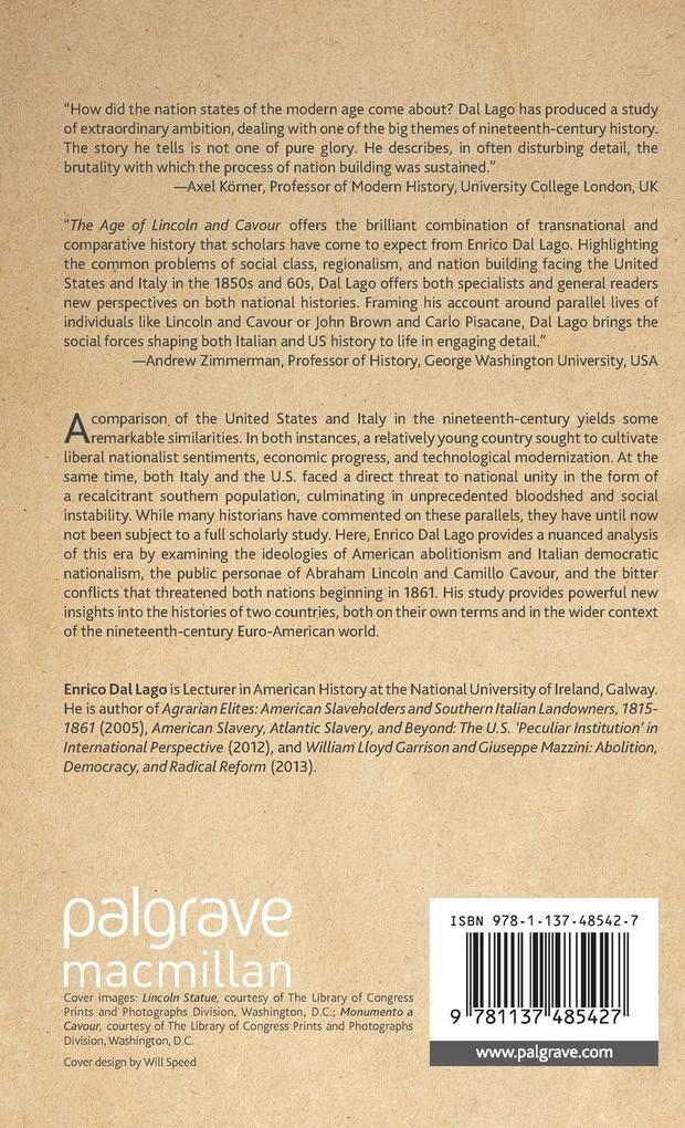Weitere Ansicht: The Age of Lincoln and Cavour | Enrico Dal Lago