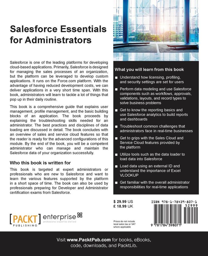 Weitere Ansicht: Salesforce Essentials for Administrators | Mohith Shrivastava