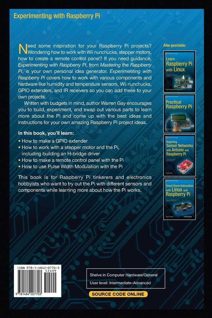 Weitere Ansicht: Experimenting with Raspberry Pi | Warren Gay