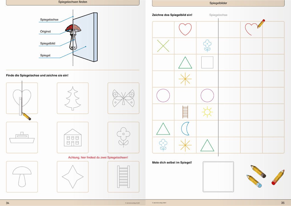 Weitere Ansicht: Mein Geometrieheft | Katrin Langhans, sternchenverlag GmbH