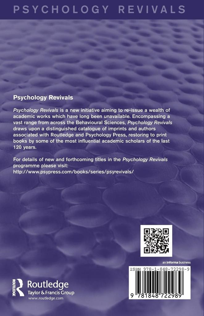 Weitere Ansicht: Social Behaviour in Animals (Psychology Revivals) | N. Tinbergen