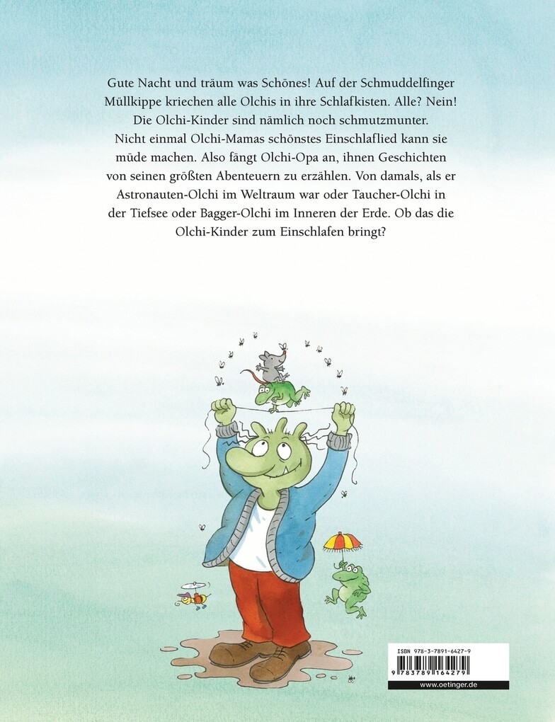 Weitere Ansicht: Die Olchis. Olchi-Opas krötigste Abenteuer. SuperBuch | Erhard Dietl