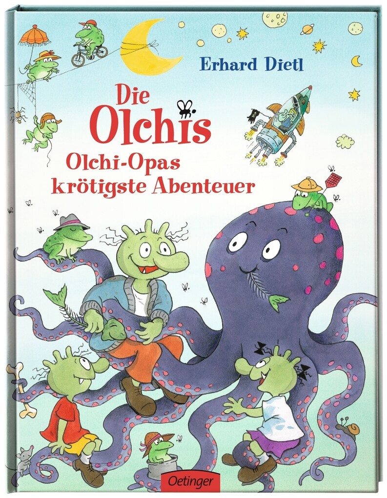 Weitere Ansicht: Die Olchis. Olchi-Opas krötigste Abenteuer. SuperBuch | Erhard Dietl