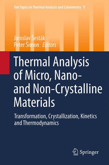 Weitere Ansicht: Thermal analysis of Micro, Nano- and Non-Crystalline Materials