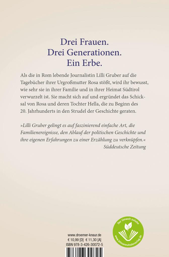Weitere Ansicht: Das Erbe | Lilli Gruber