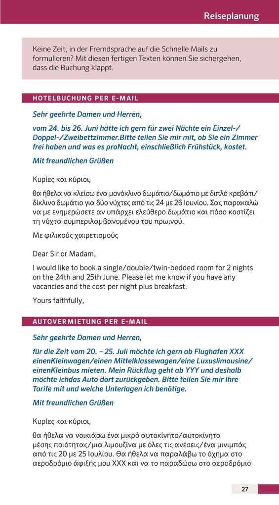 Weitere Ansicht: PONS Reise-Sprachführer Griechisch