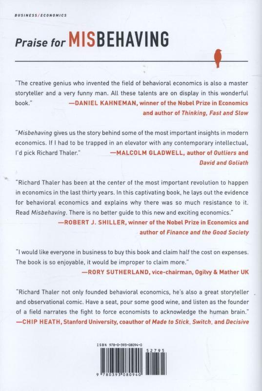 Weitere Ansicht: Misbehaving | Richard H Thaler