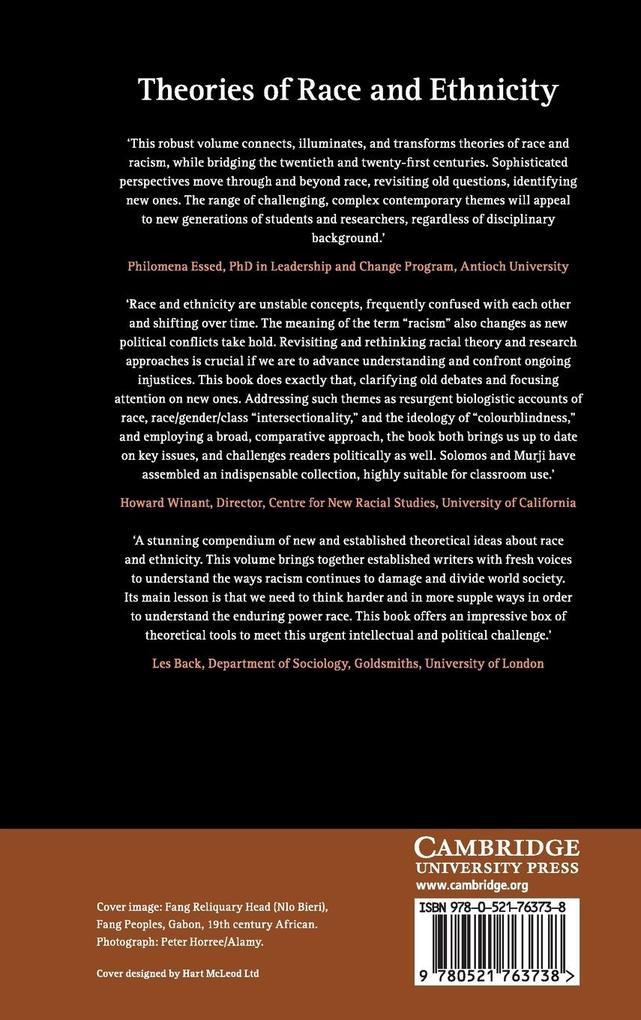 Weitere Ansicht: Theories of Race and Ethnicity