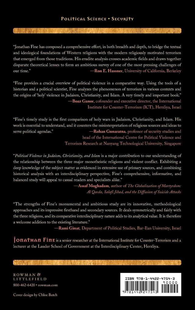 Weitere Ansicht: Political Violence in Judaism, Christianity, and Islam | Jonathan Fine