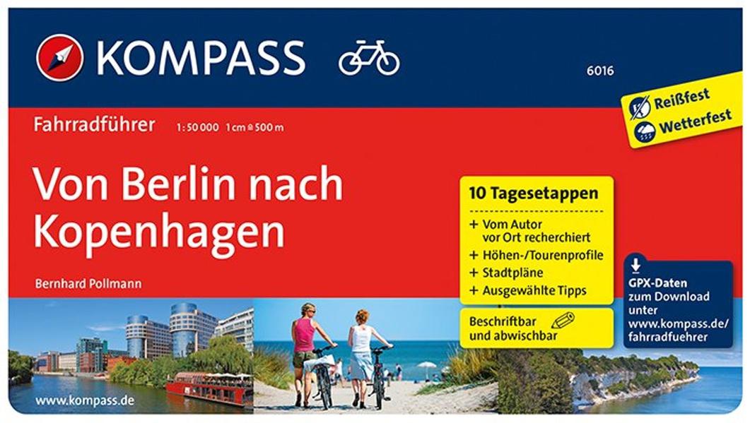 Produktbild: KOMPASS Fahrradführer Von Berlin nach Kopenhagen | Bernhard Pollmann