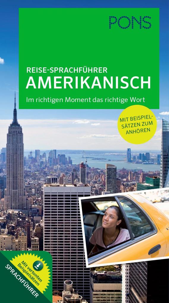 Produktbild: PONS Reise-Sprachführer Amerikanisch