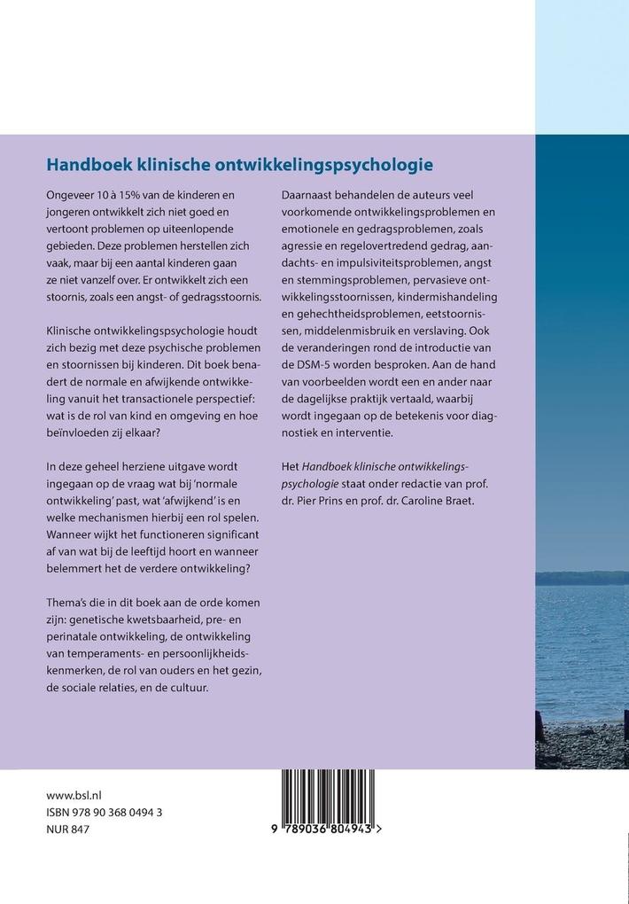 Weitere Ansicht: Handboek Klinische Ontwikkelingspsychologie