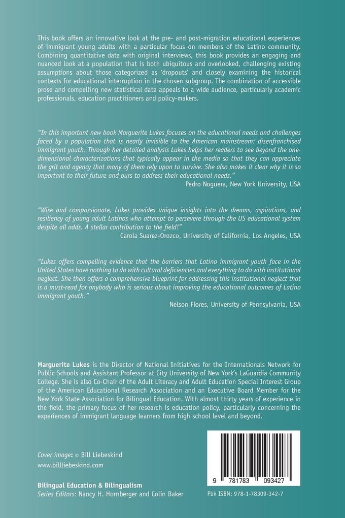 Weitere Ansicht: Latino Immigrant Youth and Interrupted Schooling | Marguerite Lukes