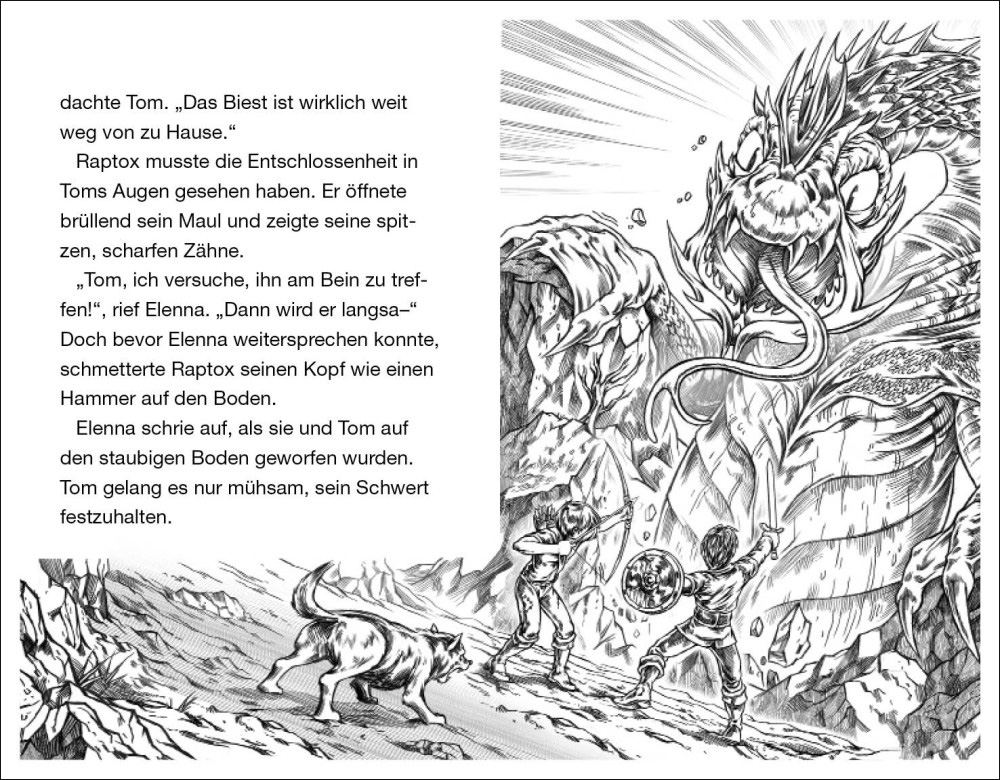 Weitere Ansicht: Beast Quest 39. Raptox, der Teufelsbasilisk | Adam Blade