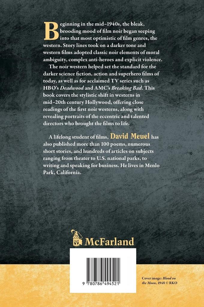 Weitere Ansicht: The Noir Western | David Meuel