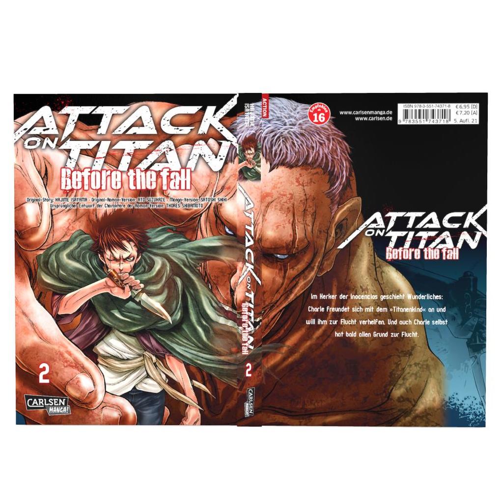 Weitere Ansicht: Attack on Titan - Before the Fall 2 | Hajime Isayama, Ryo Suzukaze