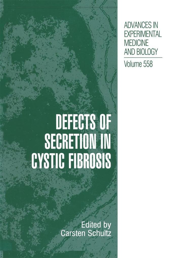 Produktbild: Defects of Secretion in Cystic Fibrosis