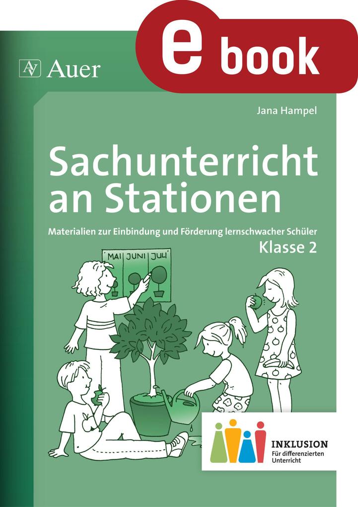 Produktbild: Sachunterricht an Stationen 2 Inklusion | Jana Hampel