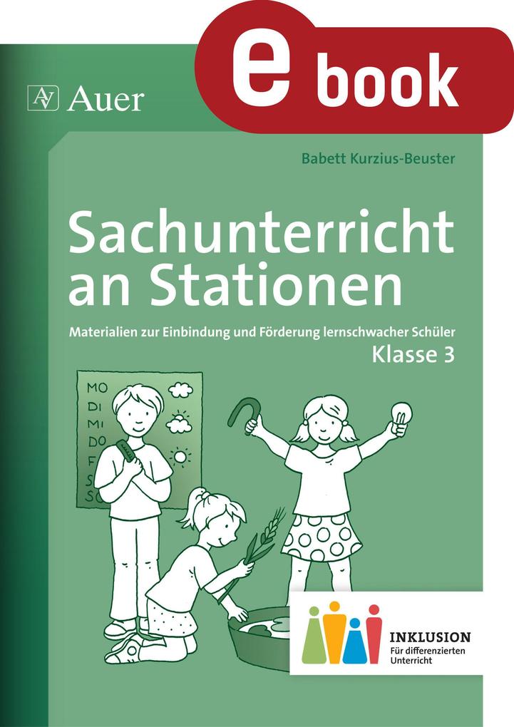 Produktbild: Sachunterricht an Stationen 3 Inklusion | Babett Kurzius-Beuster