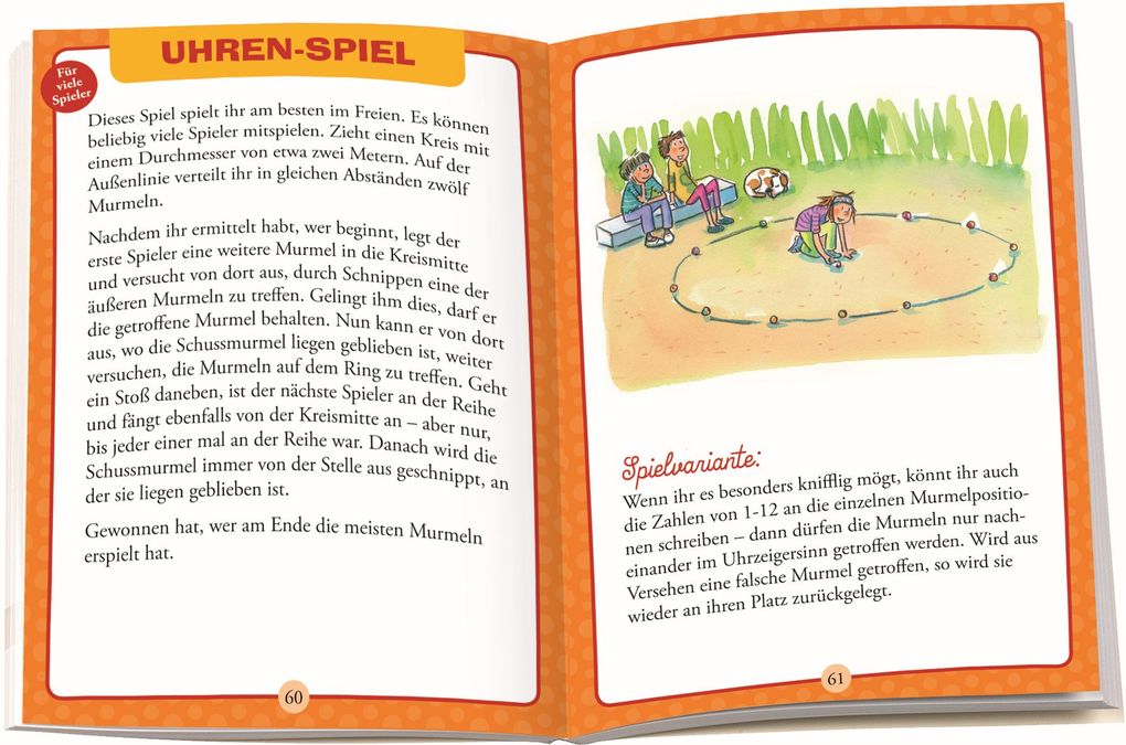 Weitere Ansicht: Die schönsten Murmelspiele (Kinderspiel) mit Buch