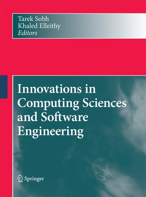 Weitere Ansicht: Innovations in Computing Sciences and Software Engineering