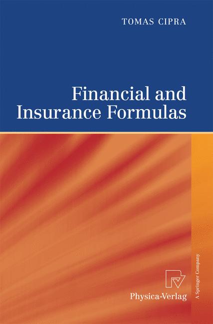 Weitere Ansicht: Financial and Insurance Formulas | Tomas Cipra