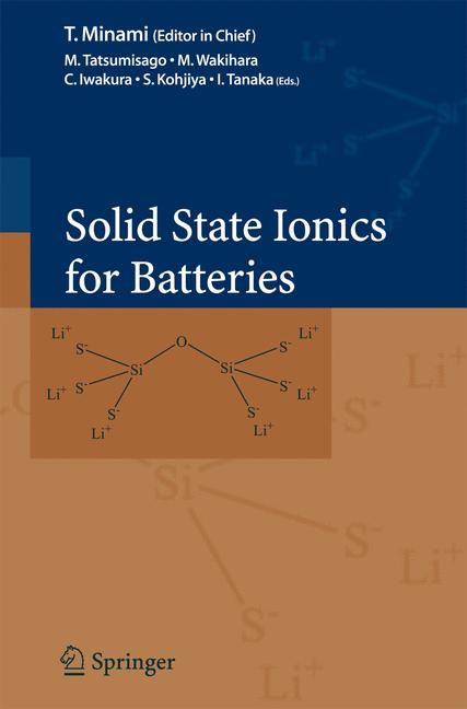 Weitere Ansicht: Solid State Ionics for Batteries