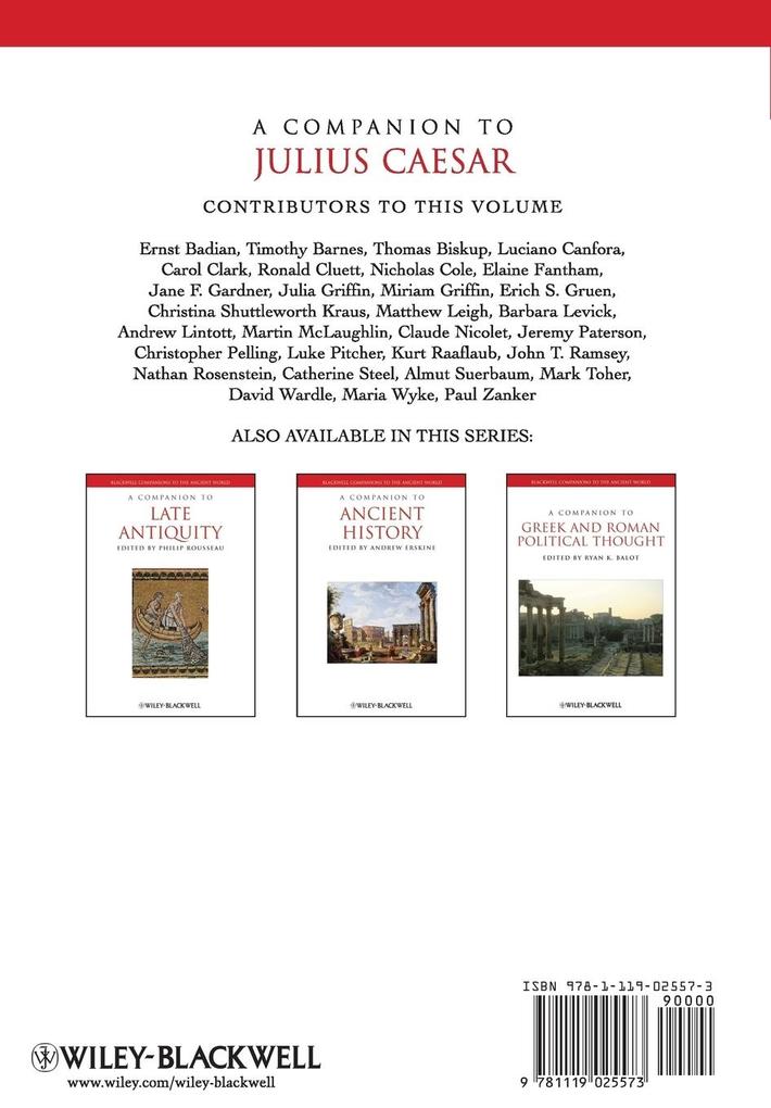 Weitere Ansicht: A Companion to Julius Caesar