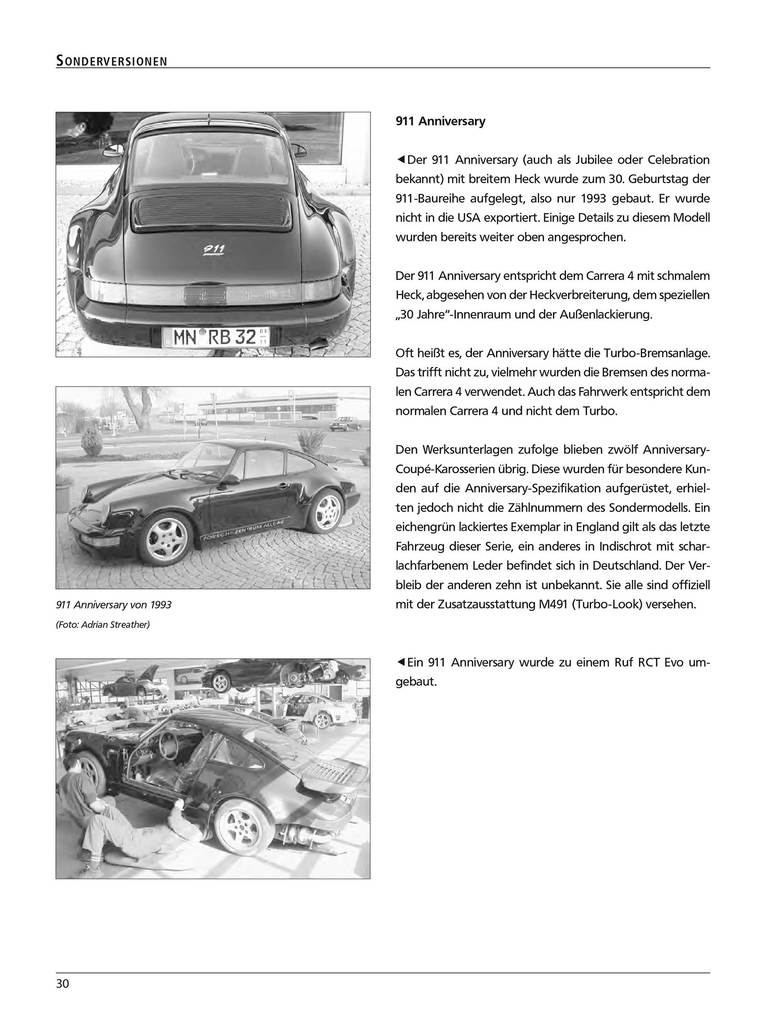 Weitere Ansicht: Handbuch Porsche 911 Typ 964 | Adrian Streather