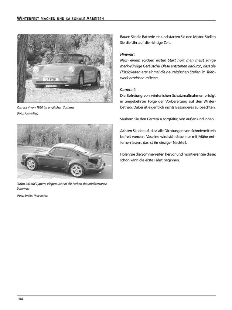Weitere Ansicht: Handbuch Porsche 911 Typ 964 | Adrian Streather