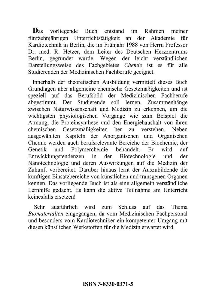 Weitere Ansicht: Grundlagen der Chemie | Wilfried Lemm