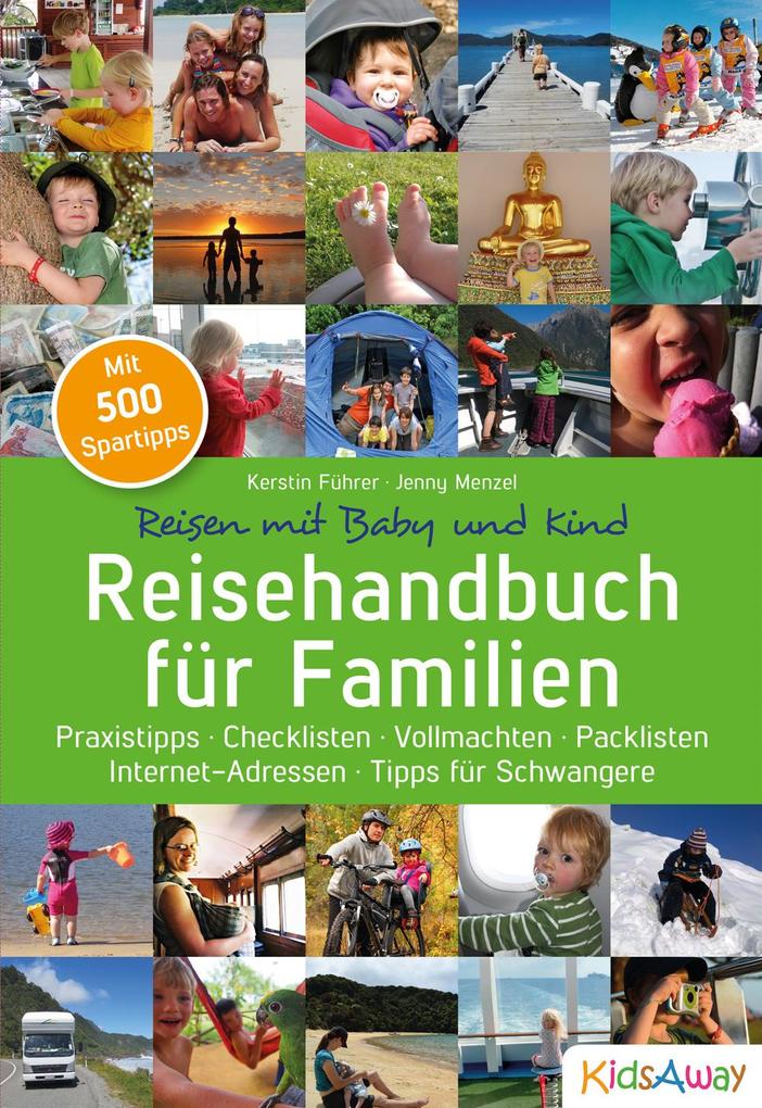 Produktbild: Reisehandbuch für Familien: Reisen mit Baby und Kind | Kerstin Führer, Jenny Menzel