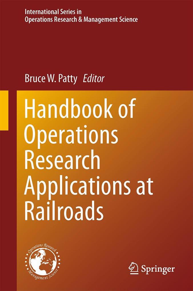Produktbild: Handbook of Operations Research Applications at Railroads