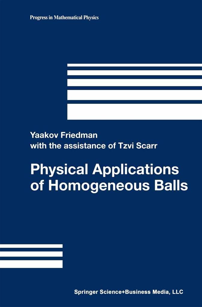 Produktbild: Physical Applications of Homogeneous Balls | Yaakov Friedman