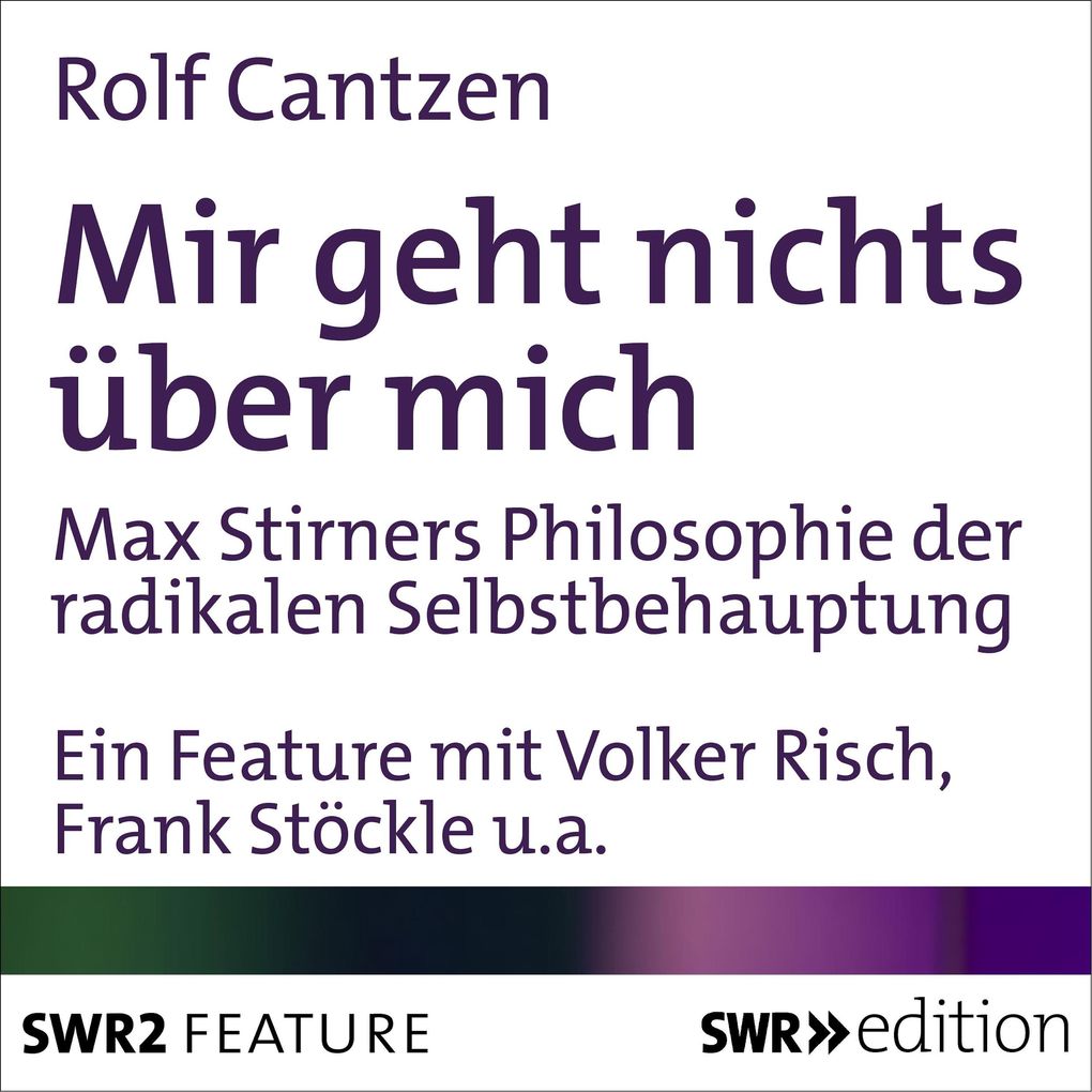 Produktbild: Mir geht nichts über mich | Rolf Cantzen