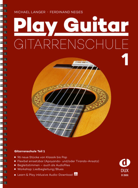 Produktbild: Play Guitar Gitarrenschule 1 | Michael Langer, Ferdinand Neges